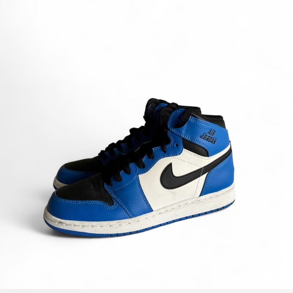 Nike Air Jordan Blue and Black Sneakers